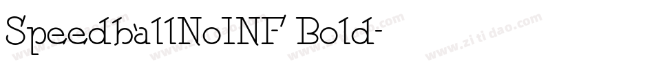 SpeedballNo1NF Bold字体转换